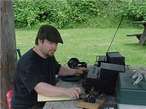 NW7US operating portable with school club, 2000